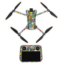Sunnylife Drone+Remote Control Protective Sticker For DJI Mini 3 Pro RC Version(Cute Pig)