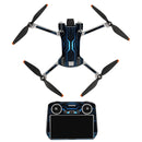 Sunnylife Drone+Remote Control Protective Sticker For DJI Mini 3 Pro RC Version( Time Gate)