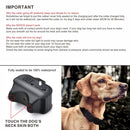 Pet Collar Trainer Rechargeable Automatic Bark Stop(Black White Spots)