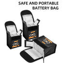 Sunnylife Battery Explosion-proof Bag Storage Bag for DJI Mini 3 Pro,Size: Can Hold 3 Batteries