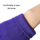 Ladies Non-Slip Fingerless Aerial Yoga Aid Gloves(A3 Beige)