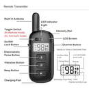 Remote Control Trainer Dog Collar Automatic Bark Stop Device, Specification: 1 Drag 1 (Black)