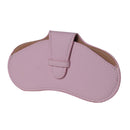 PU Leather Portable Glasses Bag Glasses Case Compression Sunglasses Storage Bag(Pink)