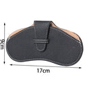 PU Leather Portable Glasses Bag Glasses Case Compression Sunglasses Storage Bag(Pink)