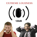 Self Defense Alarm Outdoor LED Personal Alarm(Black)