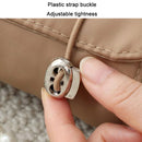 4 In 1 Women Travel Portable Waterproof Mesh Cosmetic Bag(Cherry Pink)