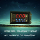 Dual-Display Voltage Current Meter Digital DC Voltage Meter, Specification: 50A (Red)