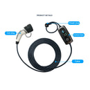 EU Plug 7 Holes New Energy Vehicle Charger, Model: EU Plug 7 Holes(AU Plug)