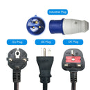 EU Plug 7 Holes New Energy Vehicle Charger, Model: EU Plug 7 Holes(EU Plug)