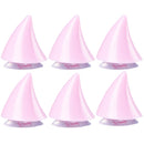 6PCS Motorcycle Helmet Devil Sucker Decoration, Style: Small Horns (Light Pink)
