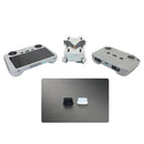 2 Sets Drone Body Remote Control Charging Port Dust Plug for DJI Mini 3 Pro(Transparent )