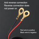 Motorcycle Dual USB Mobile Phone Charger 5V 3A Fast Charging(Black)