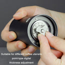 Manual Stainless Steel Core Dual Shaft Hand Crank Coffee Bean Grinder