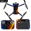 Flat Style Waterproof Anti-Scratch Sticker For DJI Mini 3 Pro RC-N1 Ordinary Version(Mn3-11 )