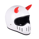 2PCS Motorcycle Horn Sucker Helmet Decoration(Pink)