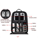 Waterproof Compression Hard Shell Backpack for DJI Mini 3 Pro, Size: 127 Small(Brushed Gray)