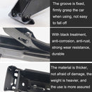 Portable Car Jack Z Type Hand Crank Tire Changing Tool(Black)