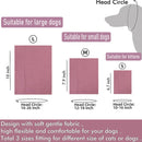 Pet Grooming Comfortable and Waterproof Earmuffs, Size: L(Pink)