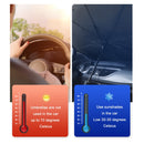 Car Windshield Telescopic Folding Thermal Insulation Parasol, Size: Large+2 PCS Side Sun Block