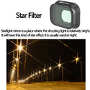 JUNESTAR Filters for DJI Mini 3 Pro,Model: Star JSR-1663-14