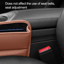 Car Seat Sewing Box Central Control Slot Storage Bag(Beige)