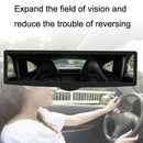 CZC-255 Car Glue Injection Suction Cup Carbon Fiber Rearview Mirror(Blue Mirror)