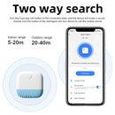 Wallet Key Finder Two Way Bluetooth Intelligent Anti-lost Device(Pink)