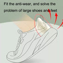 10 Pairs Tailored Sneaker Heel Tab Anti-wear and Anti-drop Tracker, Thickness: 5mm (Beige)