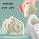 10 Pairs Tailored Sneaker Heel Tab Anti-wear and Anti-drop Tracker, Thickness: 5mm (Beige)