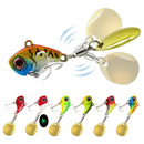 HENG JIA Distant Rotation Sequin VIB Fake Bait, Specification: 9g(6 Colors)