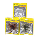 3 PCS HENGJIA SO068 Submerged Crab Hook Anti-hanging Bottom Ice Fishing Bait, Color: 8cm 19g 3