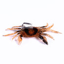 3 PCS HENGJIA SO068 Submerged Crab Hook Anti-hanging Bottom Ice Fishing Bait, Color: 10cm 30g Orange
