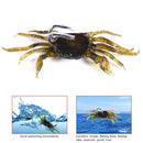 3 PCS HENGJIA SO068 Submerged Crab Hook Anti-hanging Bottom Ice Fishing Bait, Color: 10cm 30g Orange