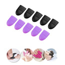 4 PCS Nail Removal Clip Free Silicone Finger Sleeves(Black)