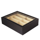 8 Bit Glasses Case Sunglasses Storage Display Box(Black)