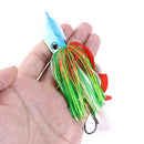 HENGJIA JIG Fish Head Beard Lead Hook, Specification: 100G(No. 1)