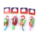 HENGJIA JIG Fish Head Beard Lead Hook, Specification: 150G(No. 2)