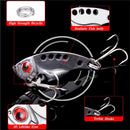 2 Sets HENGJIA VIB013 Metal VIB Fake Bait Electroplated Hard Bait, Specification: 4cm 7g(4 Colors)