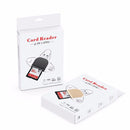 R015 USB2.0 & Micro USB+8Pin+Type-C 4 In 1 Card Reader Supports SD/TF Card(Rose Gold)