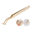 Eyelash Clip Eyelash Tweezers High Precision Eyelash Extension Tool(Phoenix Tweezers)