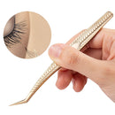 Eyelash Clip Eyelash Tweezers High Precision Eyelash Extension Tool(Phoenix Tweezers)