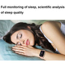 P8 1.4 Inch Heart Rate Blood Pressure Monitoring Smart Watch, Color: Gold