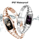 H8Pro 1.08 Inch Female Menstrual Period Reminder Smart Watch(Gold)