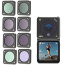 JSR Action Camera Filters for DJI Action 2,Style: CS-8in1