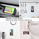 5 Pairs Car Mobile Phone Bracket Dashboard Navigation Paste Adjustable Bracket(Pink)