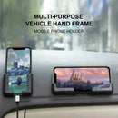 5 Pairs Car Mobile Phone Bracket Dashboard Navigation Paste Adjustable Bracket(Pink)