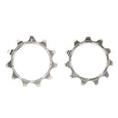 2PCS VG Sports Bike Lightweight Wear -Resistant Freewheel Patches, Style: 11T (Silver)