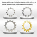 2PCS VG Sports Bike Lightweight Wear -Resistant Freewheel Patches, Style: 11T (Silver)