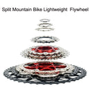 VG Sports Split Mountain Bike Lightweight Cassette Flywheel, Style: 11 Speed 46T (Black)