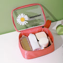 Travel Portable Transparent Large-Capacity Cosmetic Storage Bag, Specification: Small(Avocado)